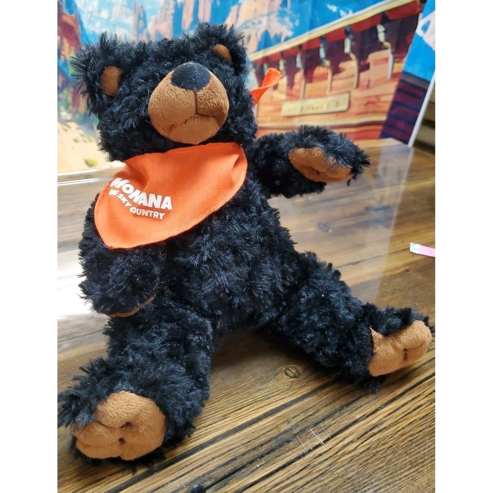 Teddy bear plush WHITEFISH MONTANA Big Sky Country